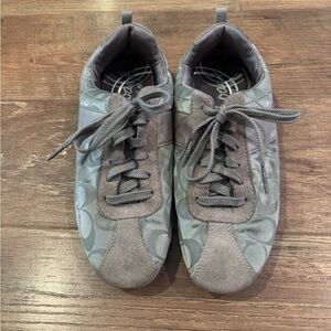 Gray Coach Hadley Sneakers